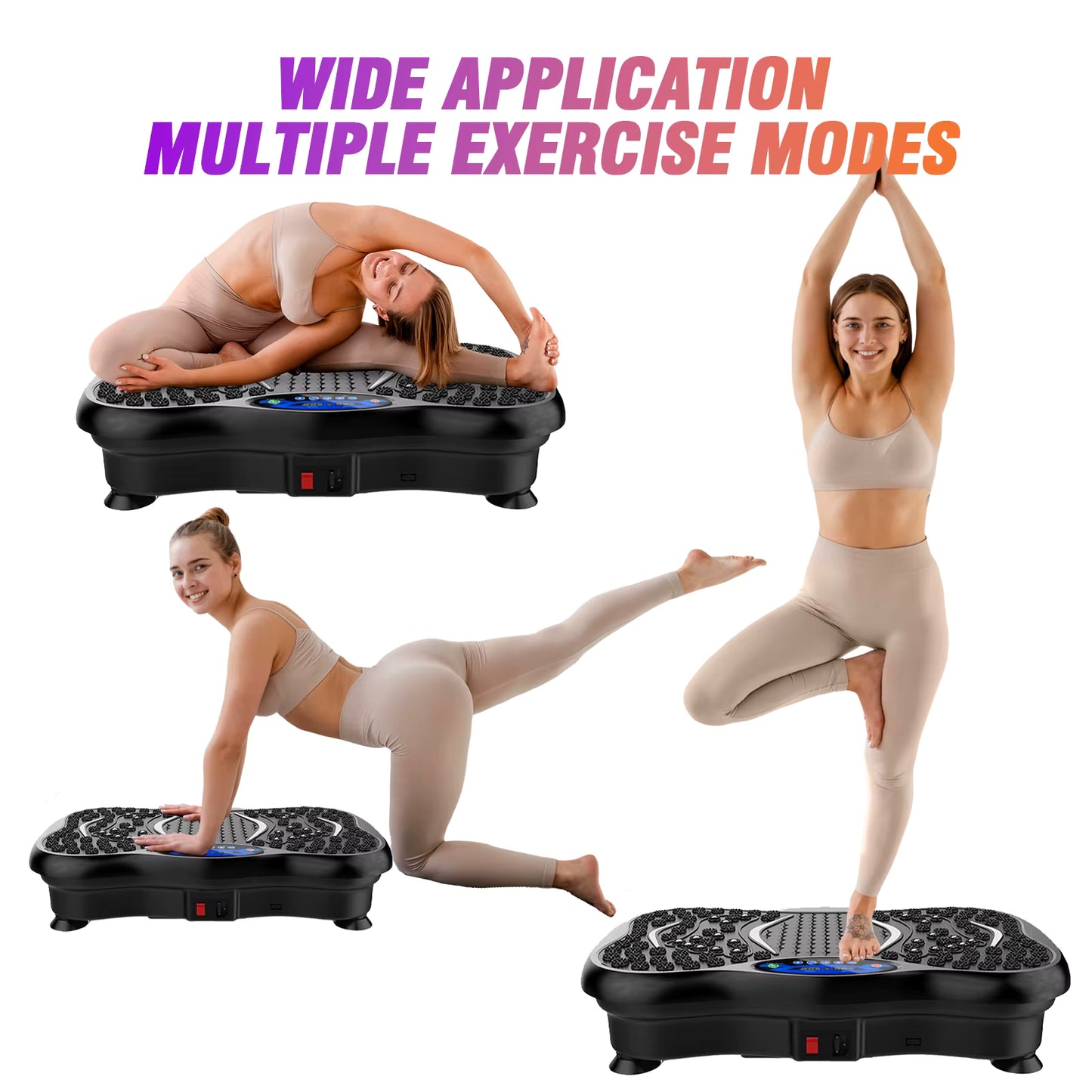 VibeFit Pro Vibration Plate – Fat-Burning Fitness Platform