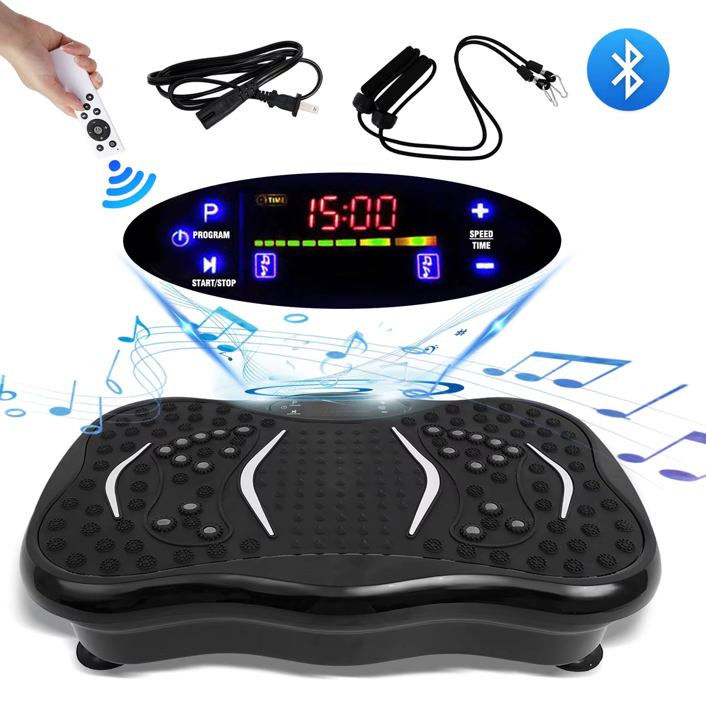 VibeFit Pro Vibration Plate – Fat-Burning Fitness Platform