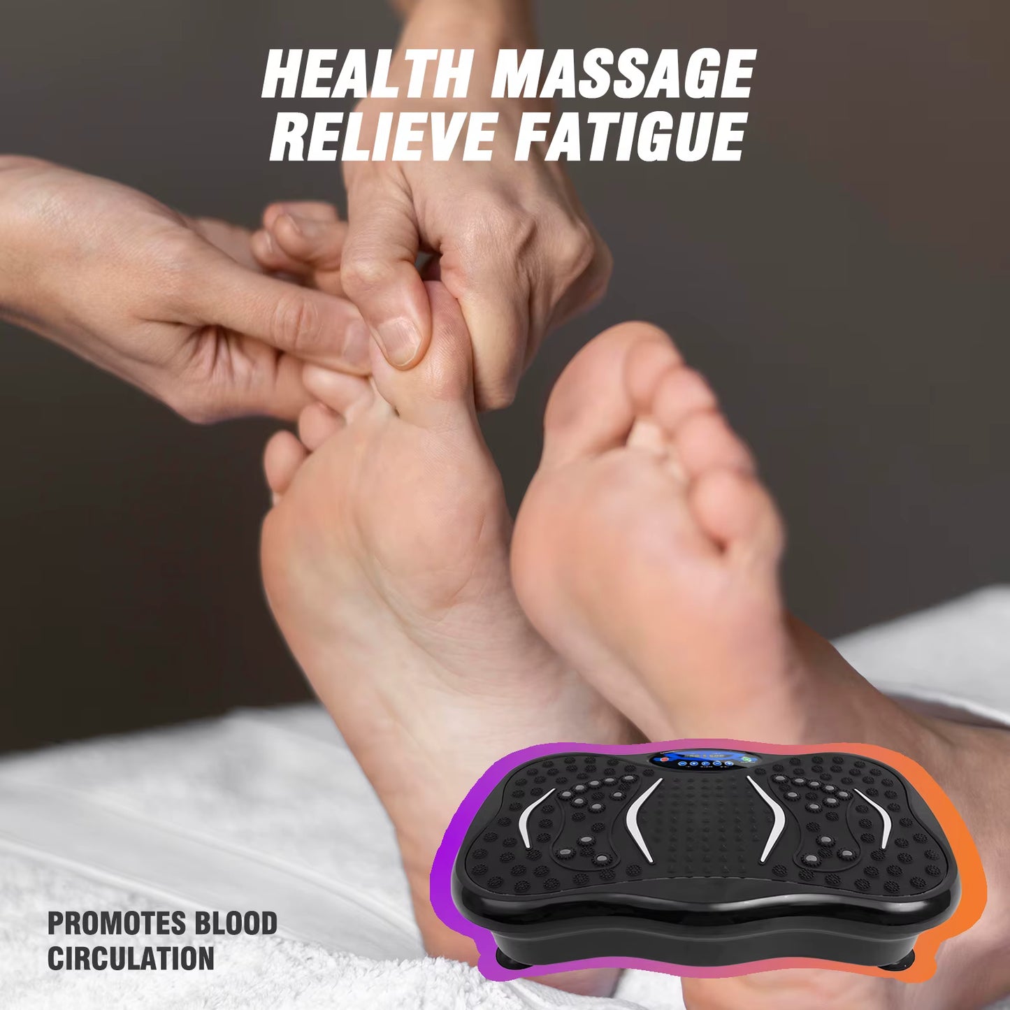 VibeFit Pro Vibration Plate – Fat-Burning Fitness Platform